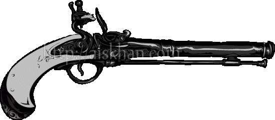 pistol vector